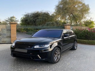 للبيع رنج سبورت SVR فل اوبشن خليجي الطاير موديل : 2015