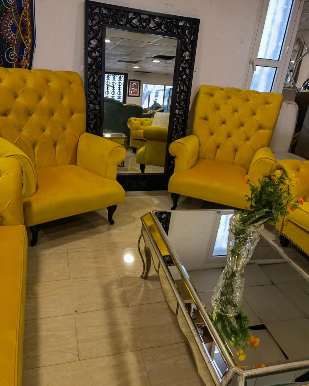 طقم كنب جديد ديزاين 2XL ل7أشخاص 3/2/1/1