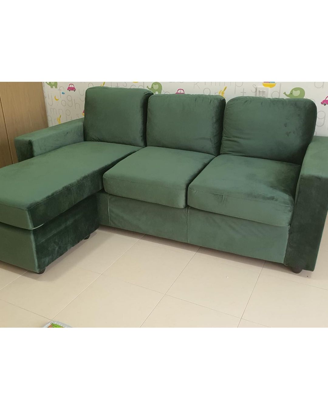 كنبة ركنيه جديدة