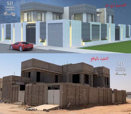 تصميم وجهات 3D