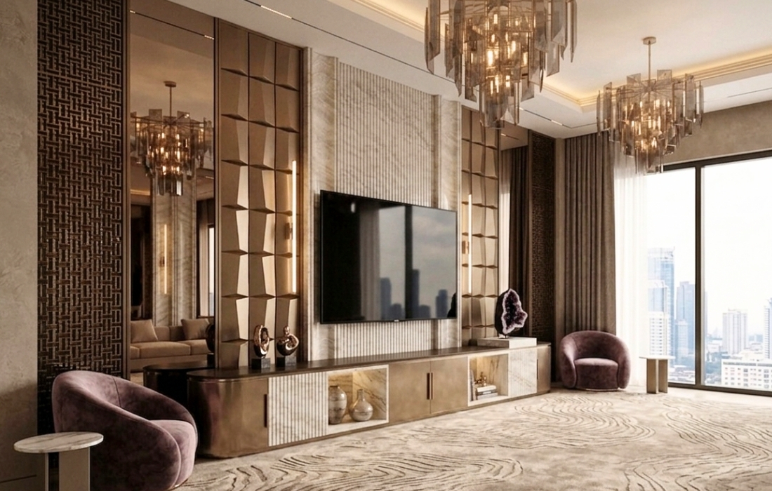 تصميم داخلي وديكور احترافي 