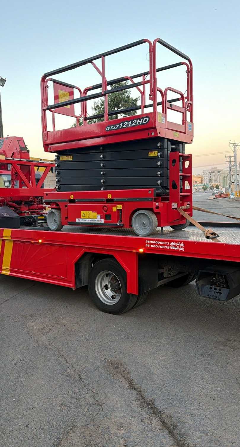 سيزر لفت للايجار بالرياض // 8متر 12متر 16متر 18متر ديزل دفع رباعي - 0564548663