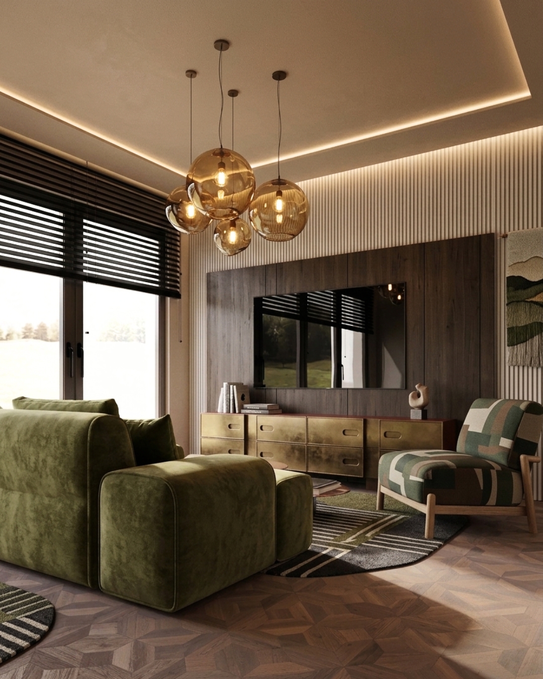 تصميم داخلي فاخر في المملكة والامارات 